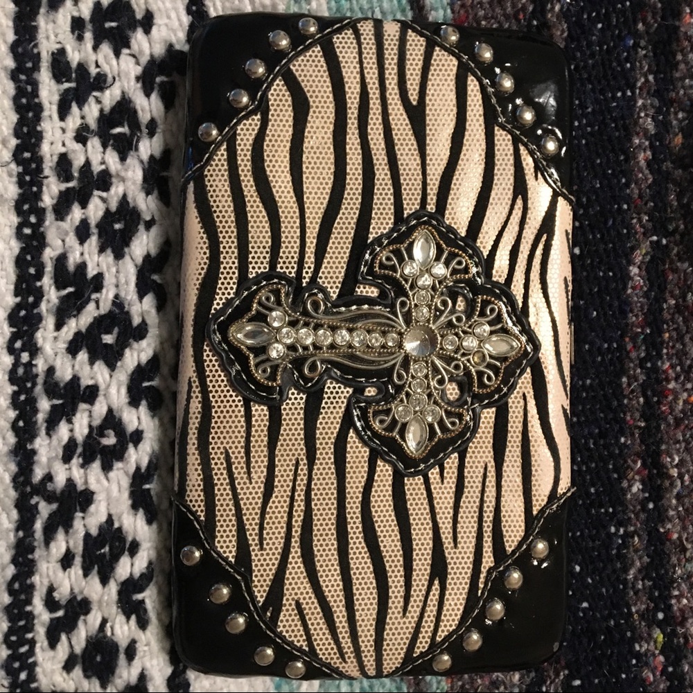 Zebra western style Wallet