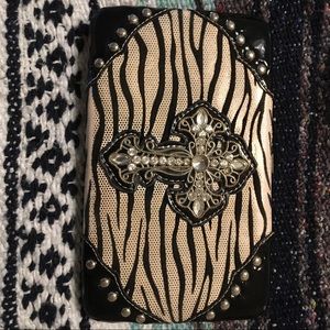 Zebra western style Wallet