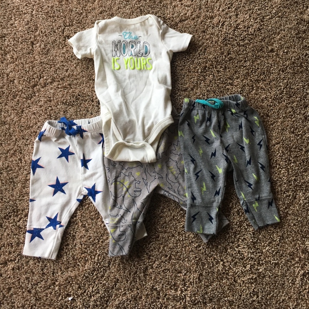 Pants and onsie