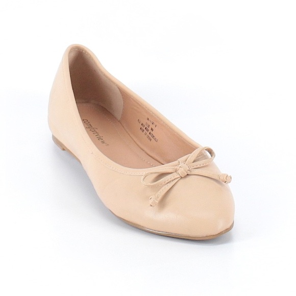 Comfortview Nude Ballet Flats Sz 7WW - Picture 2 of 2