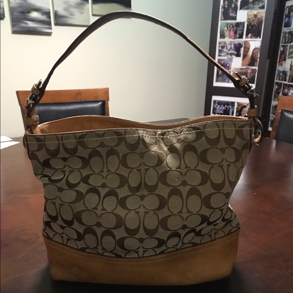 Vintage Coach Signature Bag with Dustbag 
