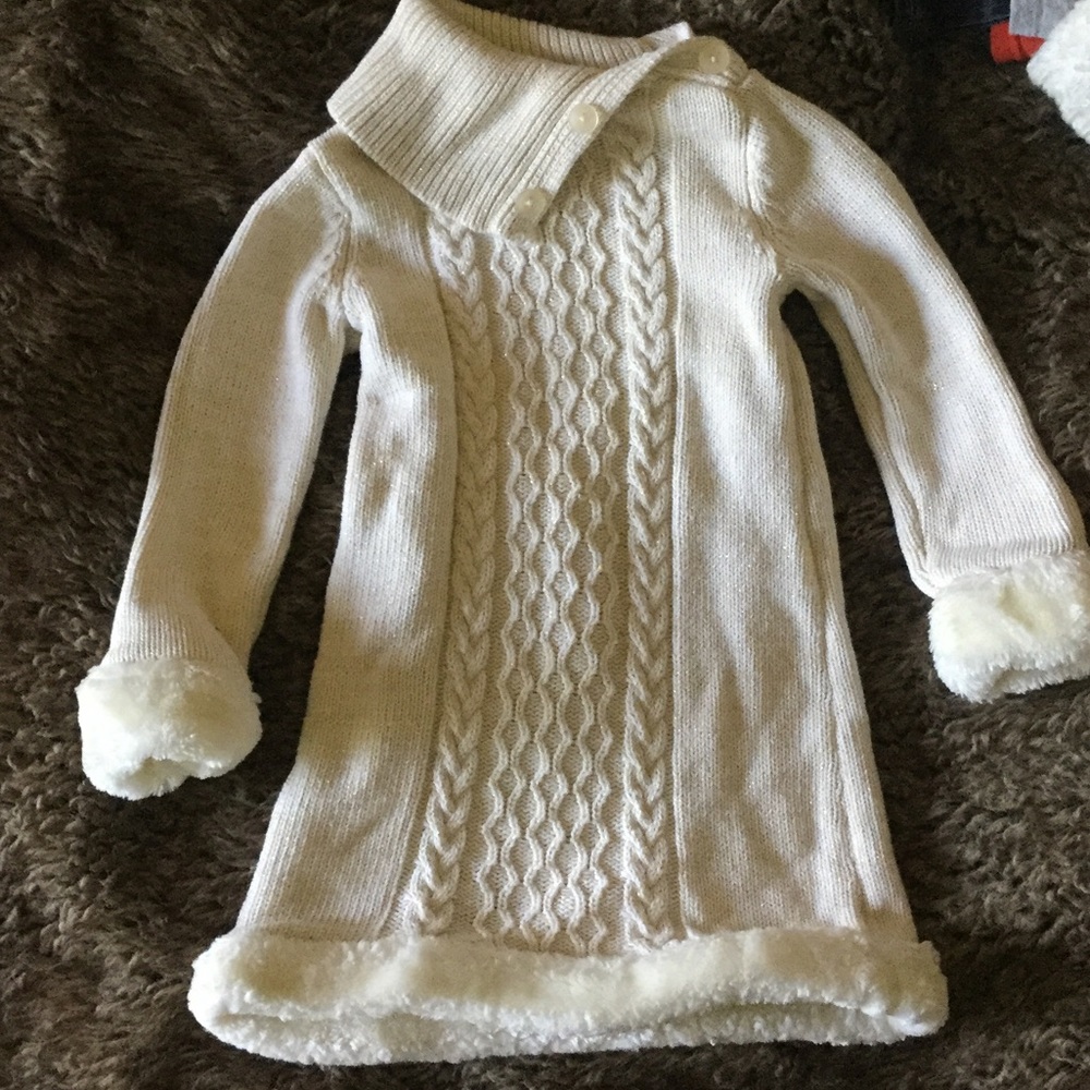 Beautiful girls sweater dress