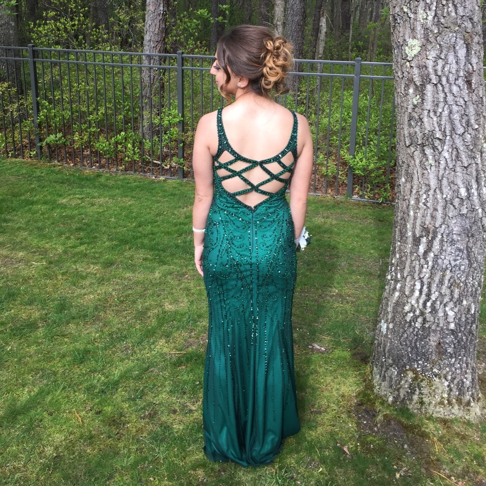 Emerald Green Prom Dress