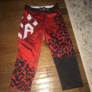 The majors Capri pants cheetahs