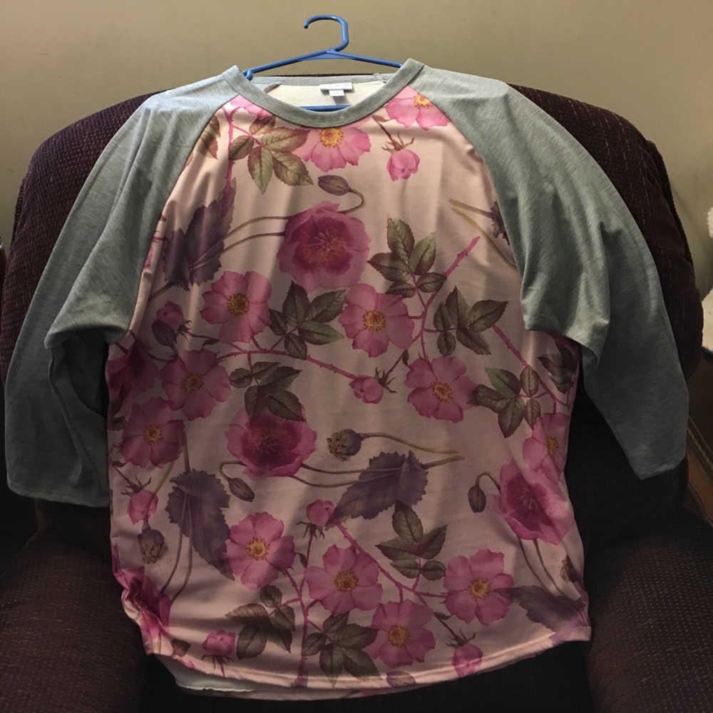Lularoe Randy floral unicorn