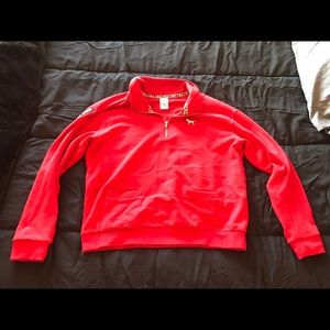 PINK pullover Red