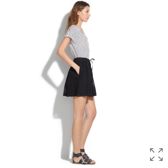 Black Madewell skirt - Picture 4 of 5