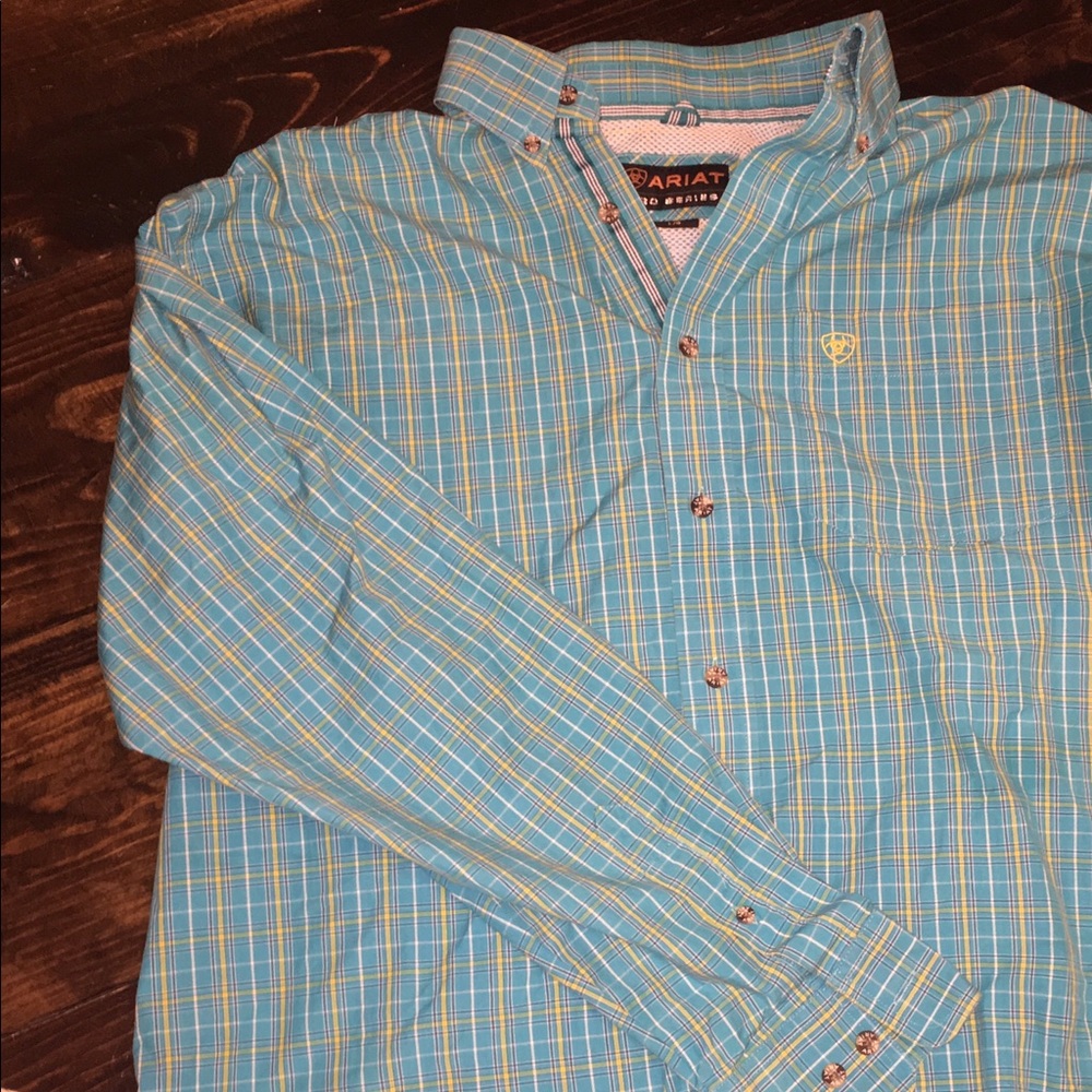 ARIAT pro series mens rodeo shirt