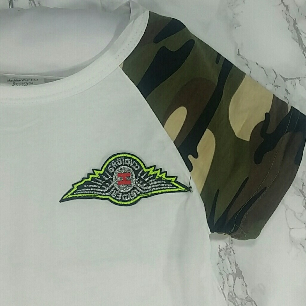 Green Camo 2 pc set. Kids :) - Picture 3 of 8