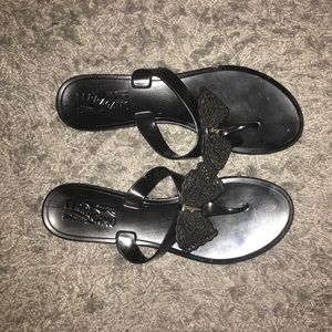 Salvatore Ferragamo Jelly flip flops