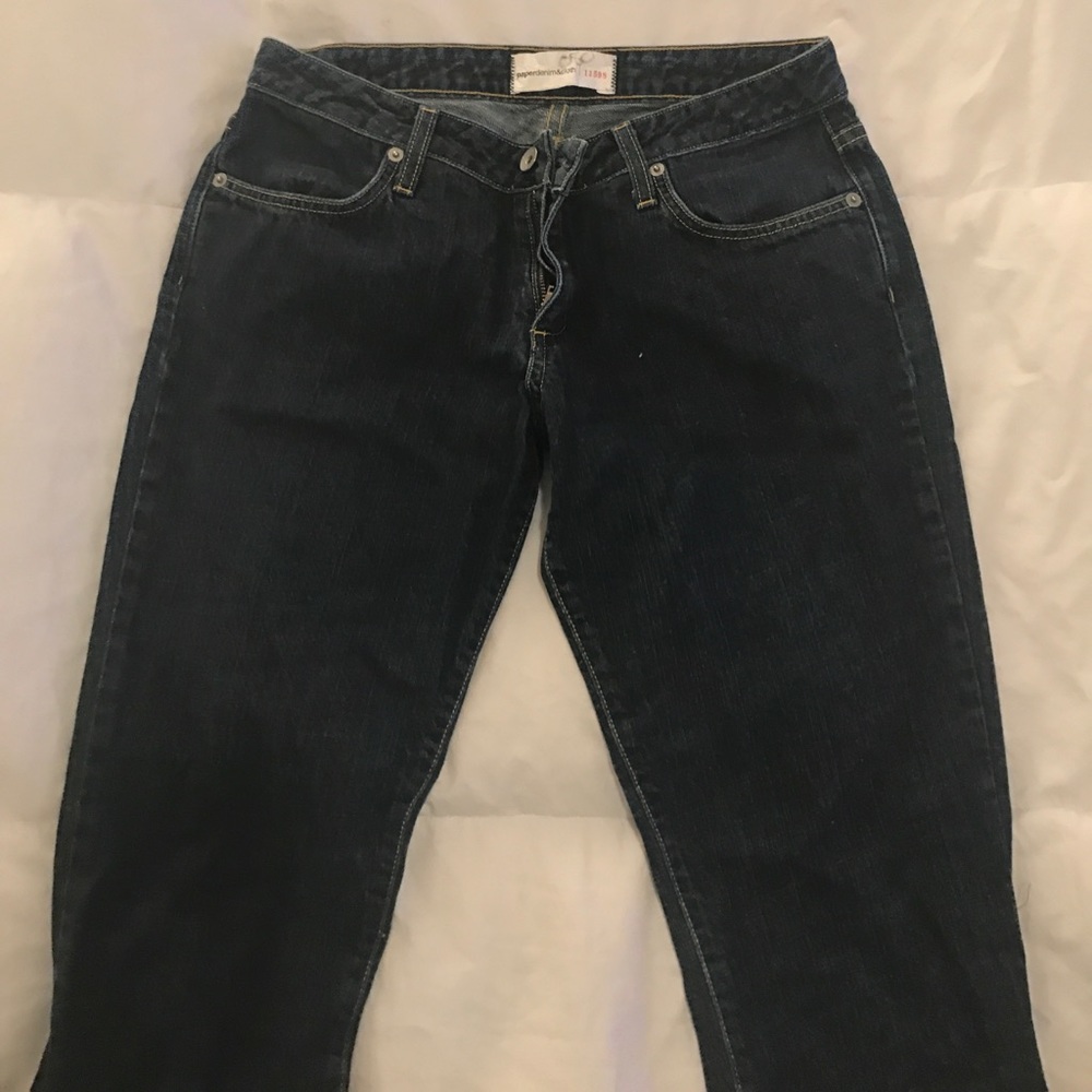Paper denim and cloth jeans