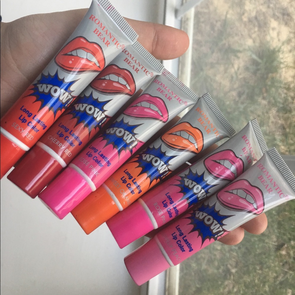 Romantic Bear (WOW!) Liquid Lip Peel Off Stains