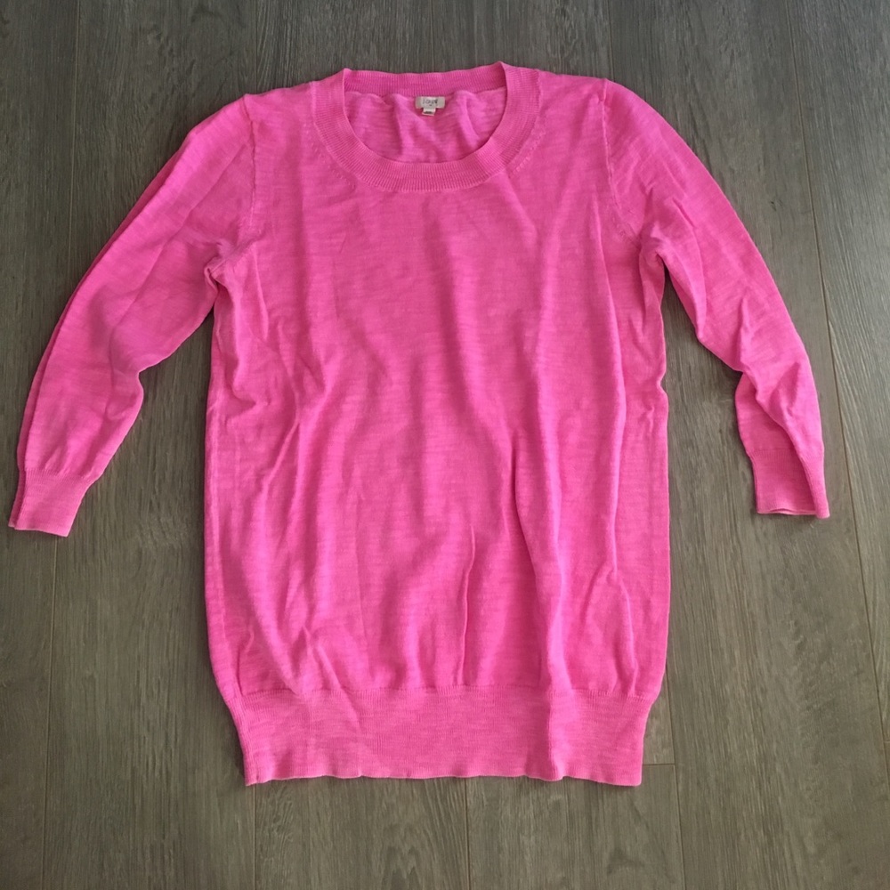 J. Crew Pink Sweater
