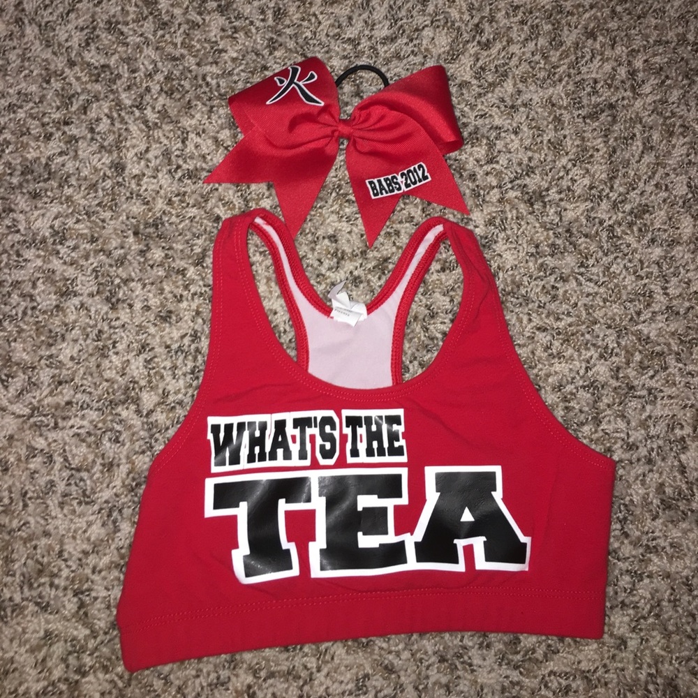 BABS SPORTS BRA AND BOW