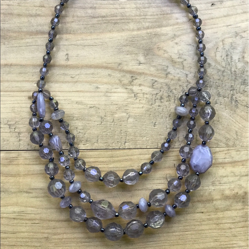 Layered statement necklace