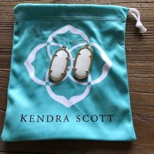 Kendra Scott Elle earring- Mother of Pearl