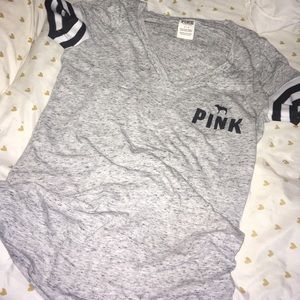 victoria secret pink v neck