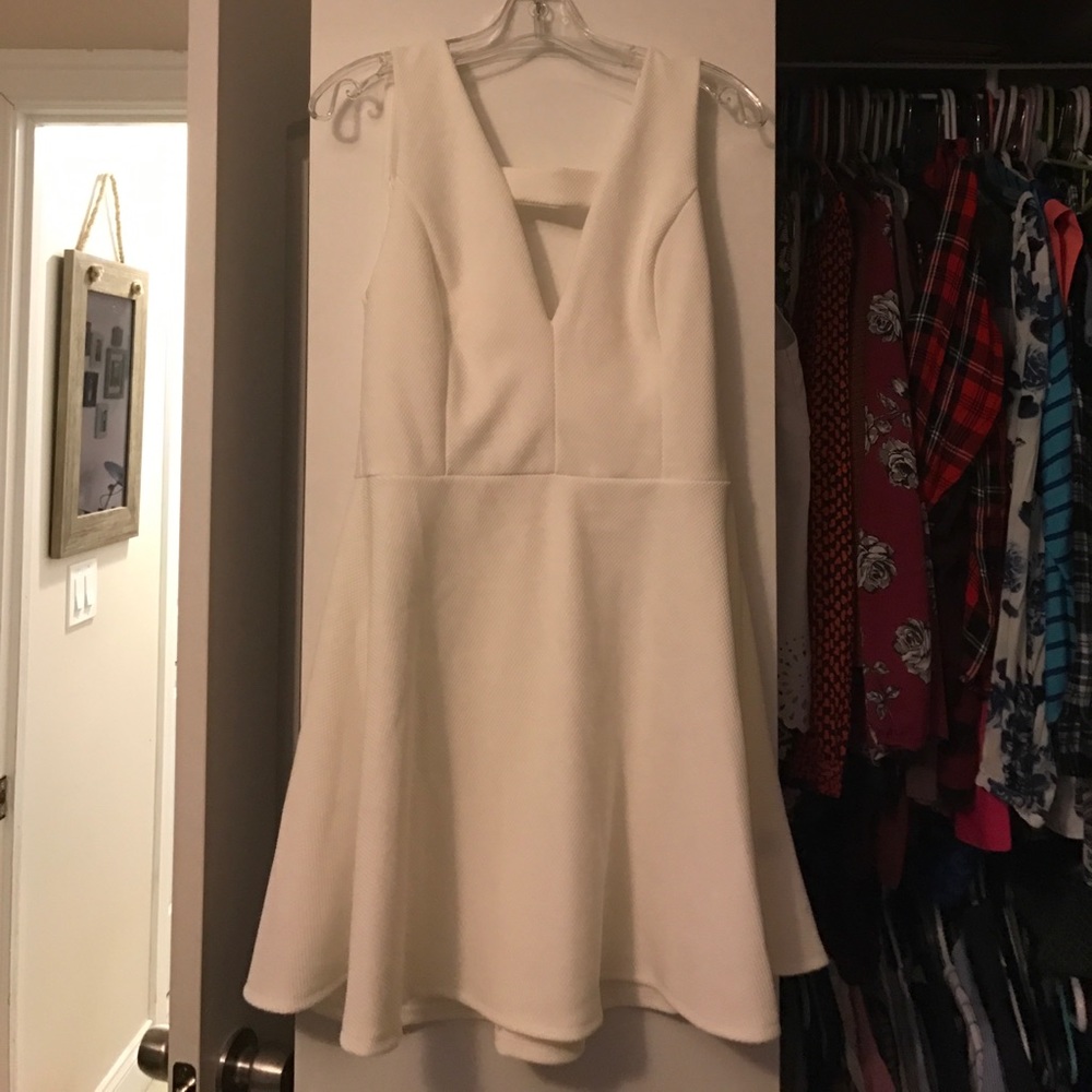White dress