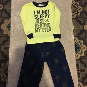 Carter's 2T toddler boy pajamas