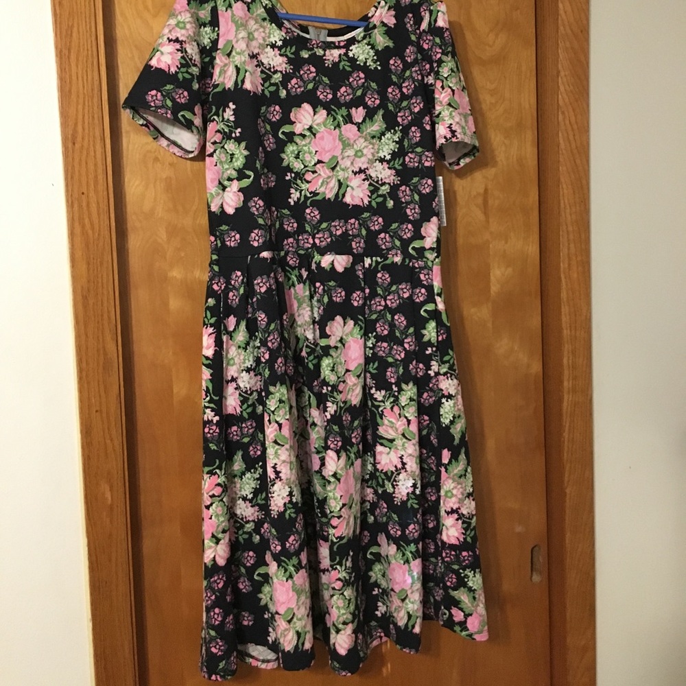 Lularoe Amelia floral 2xl