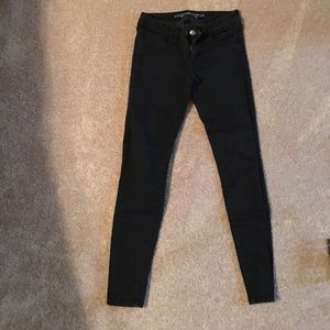Black American Eagle Jegging