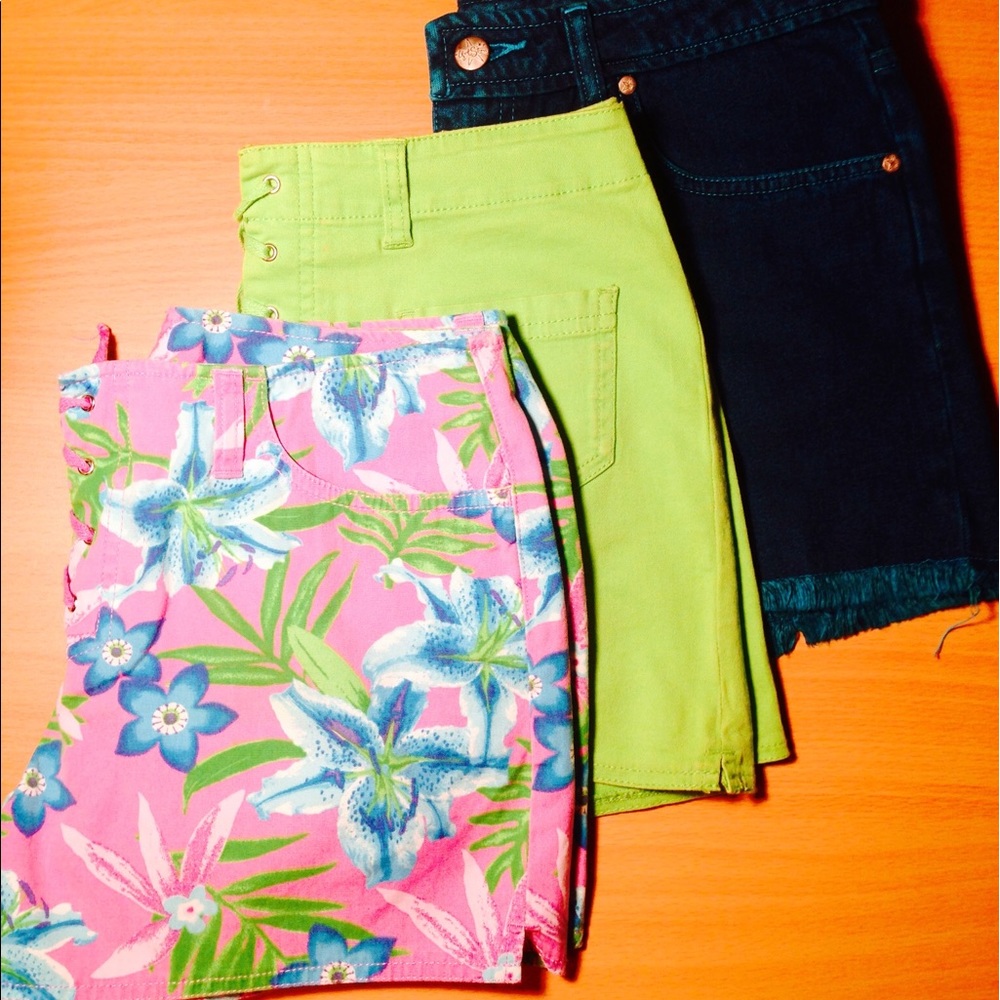 🎉 3 Pairs 🎉 Colorful Shorts 🎉 Justice