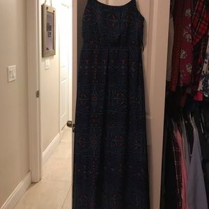 Multicolored maxi dress