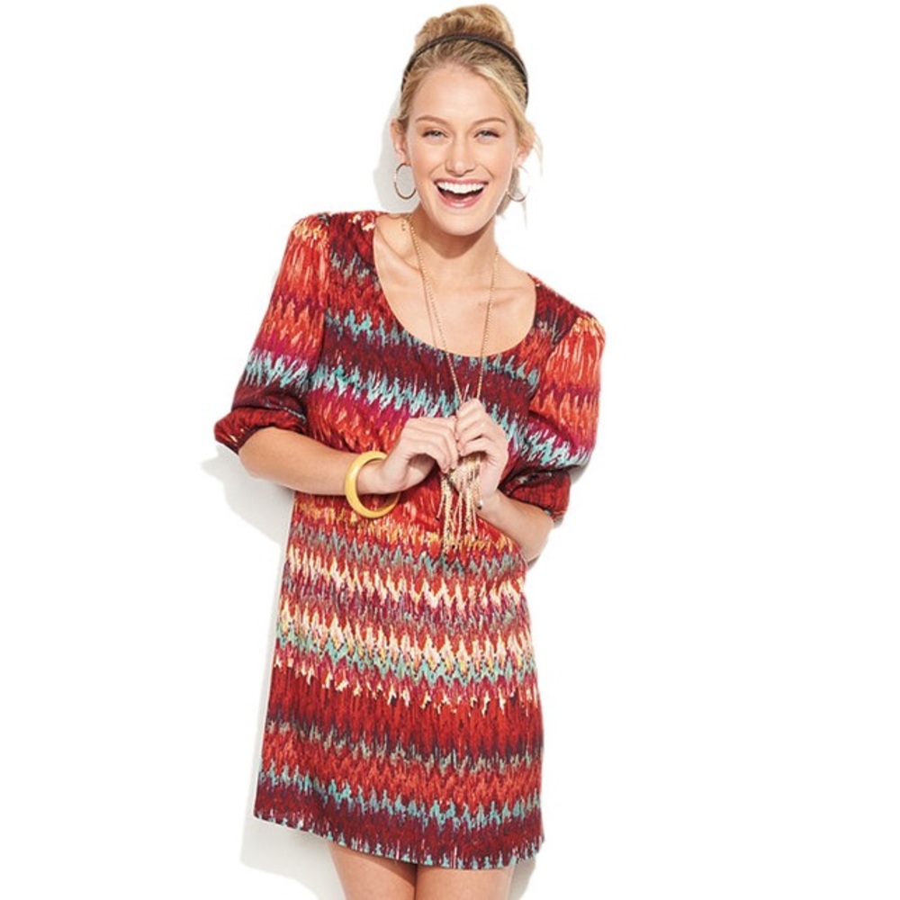 Lily Rose NWT boho dress w/cutout back
