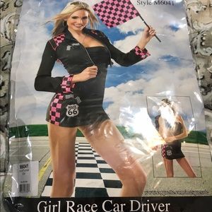 Girl racer costume