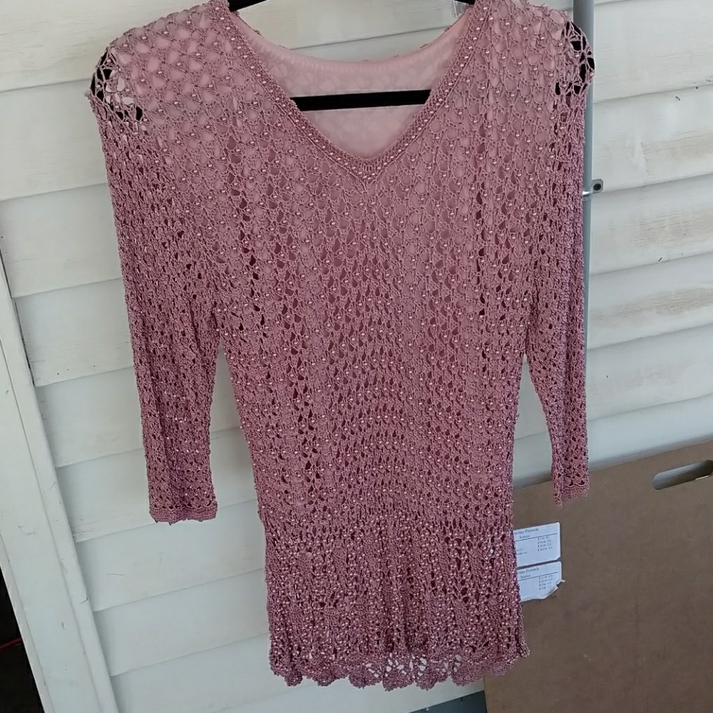 3/4 length sweater