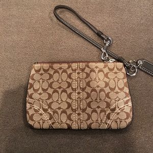 Authentic coach wristlet