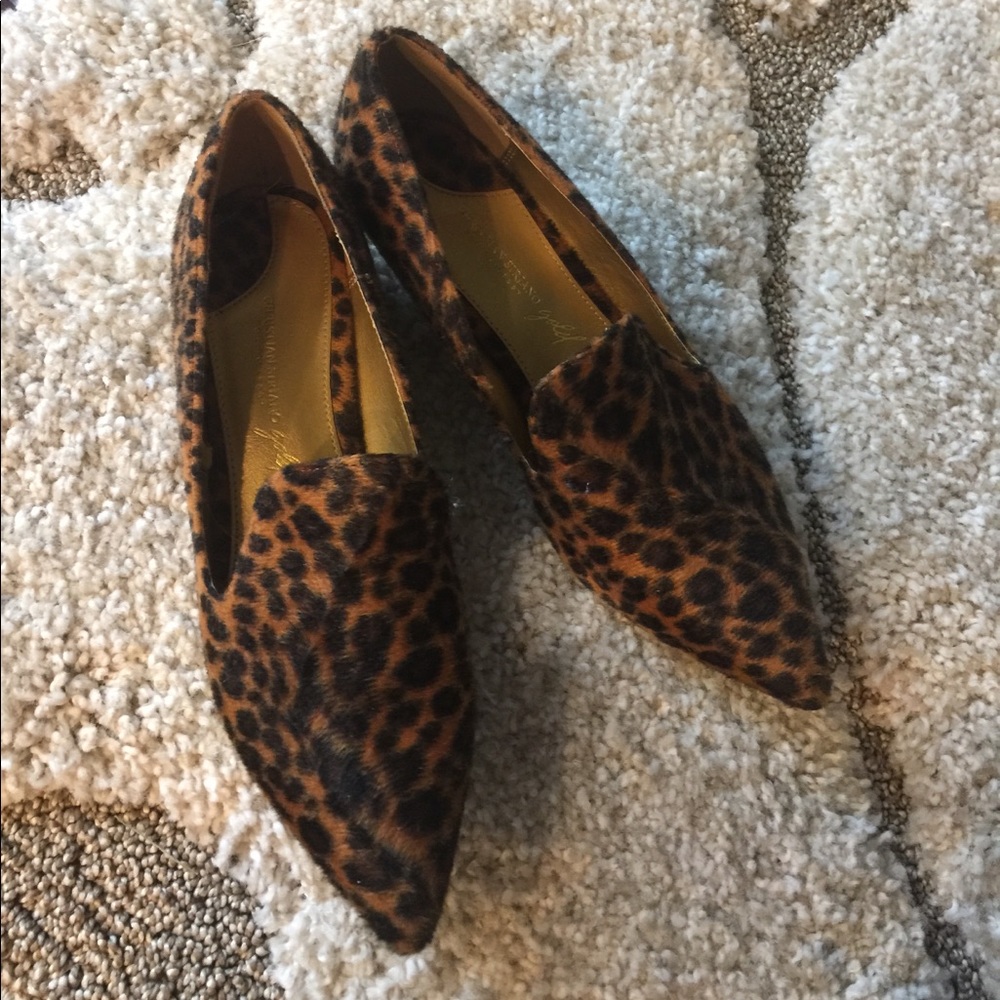 Leopard print shoes
