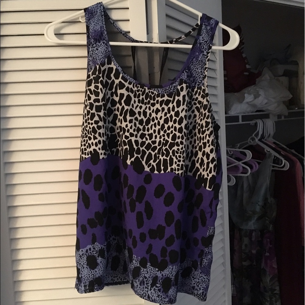 Purple Print Tank