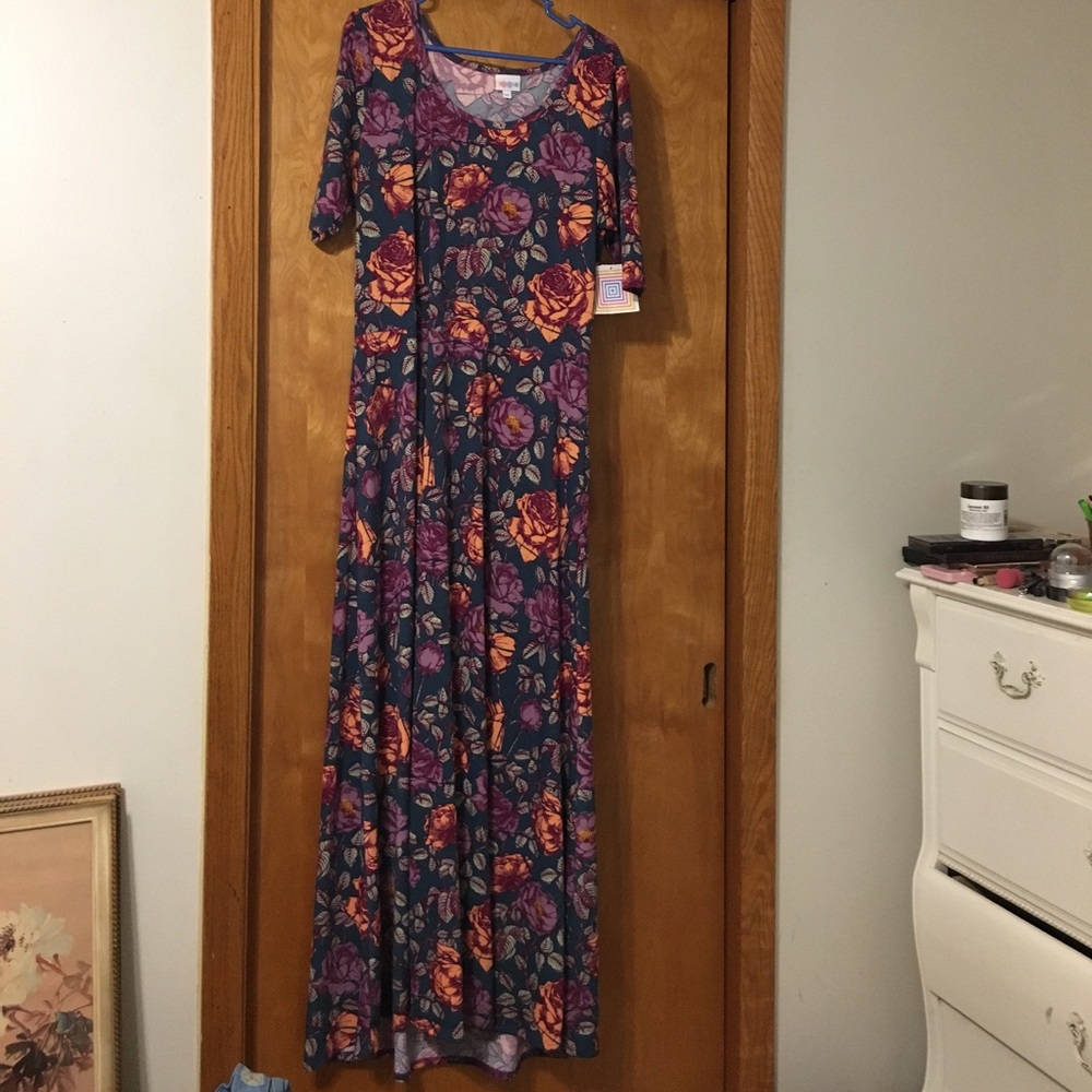Lularoe Ana rose print 3xl