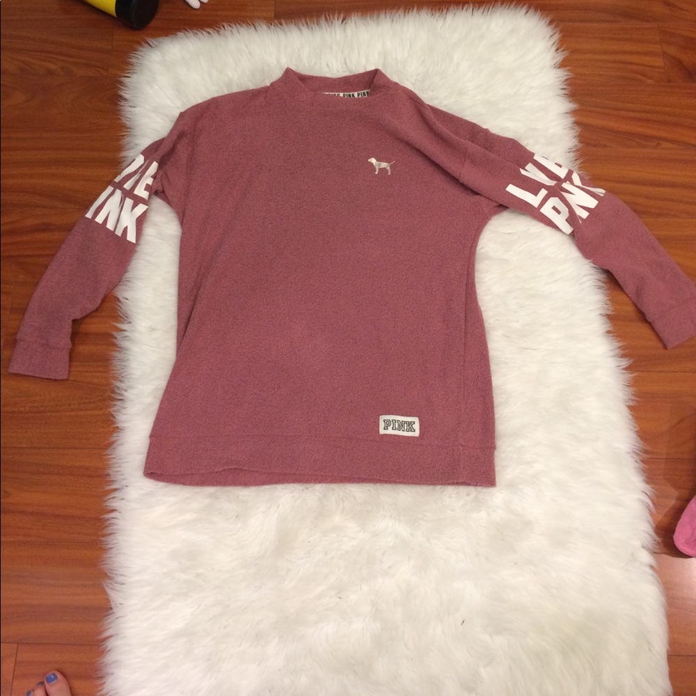 PINK VS long sleeve sweatshirt!!:) make any offer!
