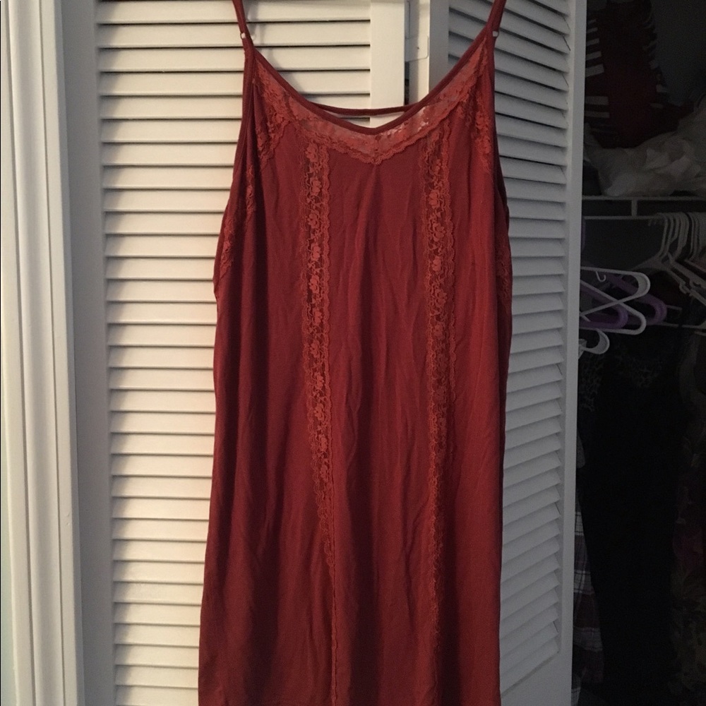Orange Long Tank