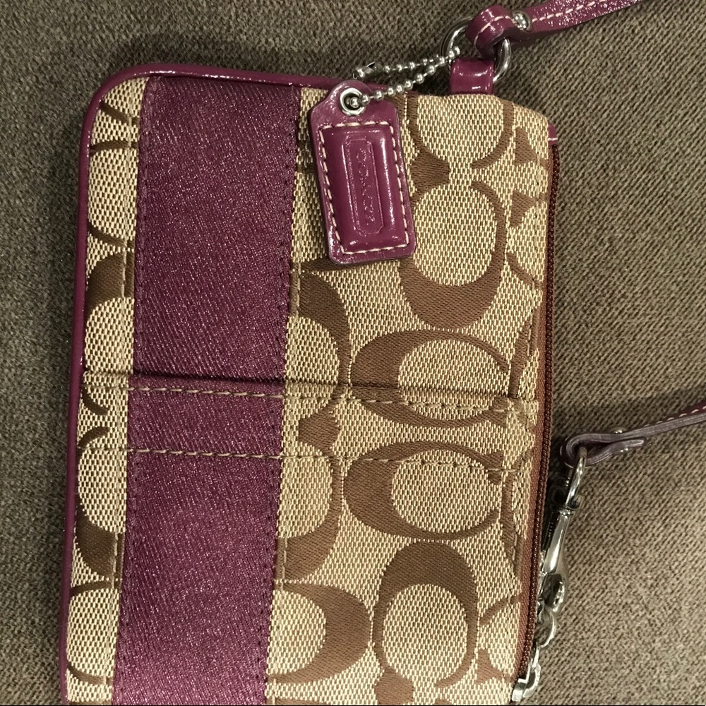 Coach wristlet