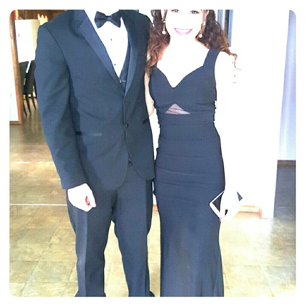 Black formal dress/worn once