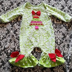 Christmas Peaches and Cream jumper