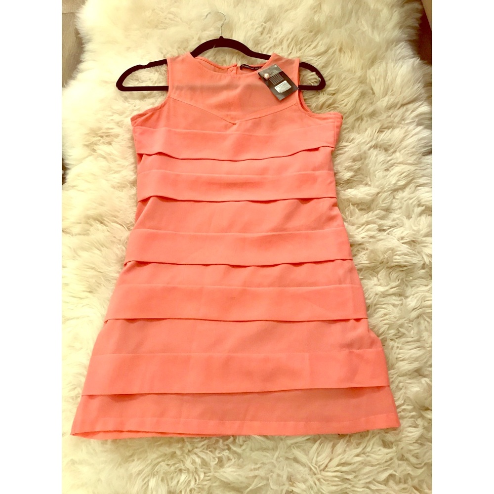 NWT Pink Sleeveless Summer Dress