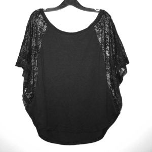 Black Lace Blouse