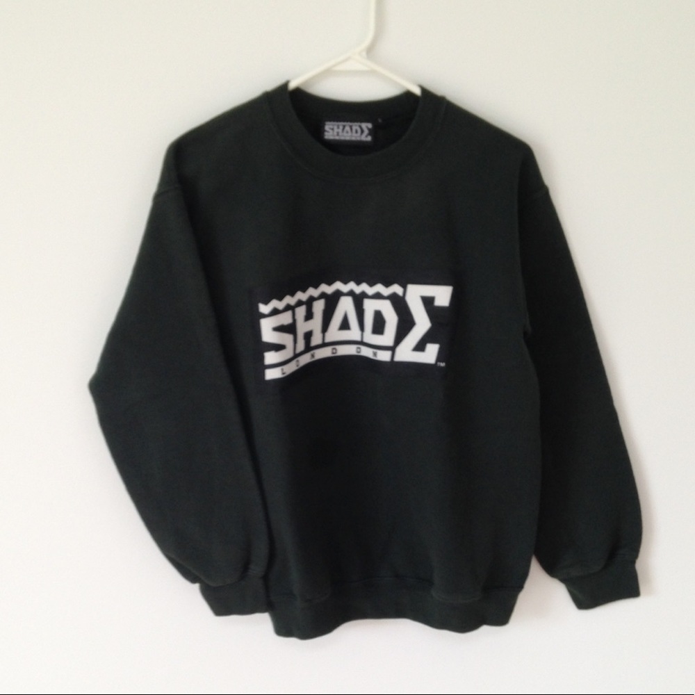 SHADE London Streetwear dark green crew neck sweatshirt - HP - Picture 2 of 3