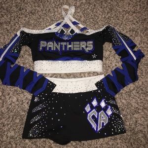 CHEER ATHLETICS PANTHERS UNIFORM