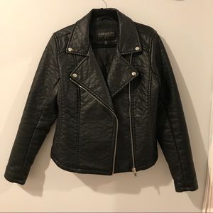 Forever 21+ Faux Leather Jacket