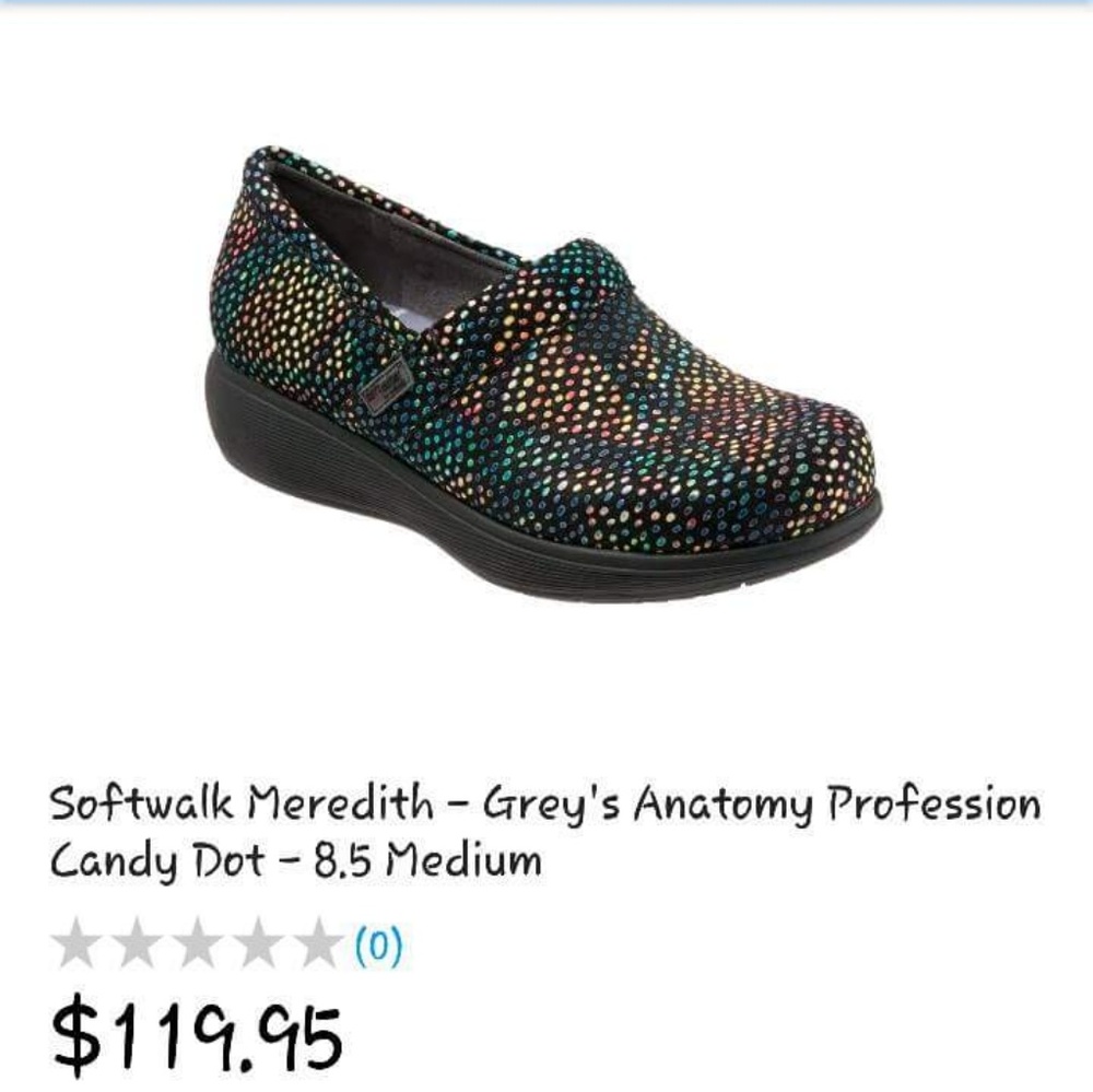 SOLD ON FB 7-10-17 Grey's Anatomy Meredith Shoes - Picture 8 of 8