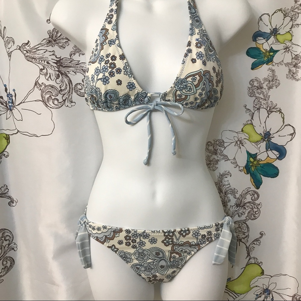 Roxy Quiksilver S Triangle Top Bikini