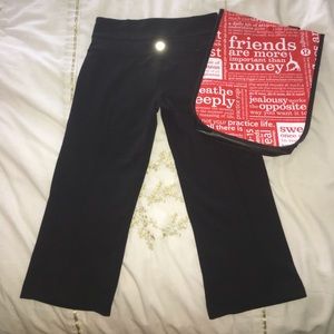 Lululemon cropped yoga pant