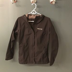 Small black Marmot Gore-tex Paclite shell