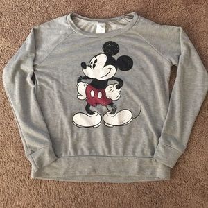 Disney Mickey crew neck sweatshirt