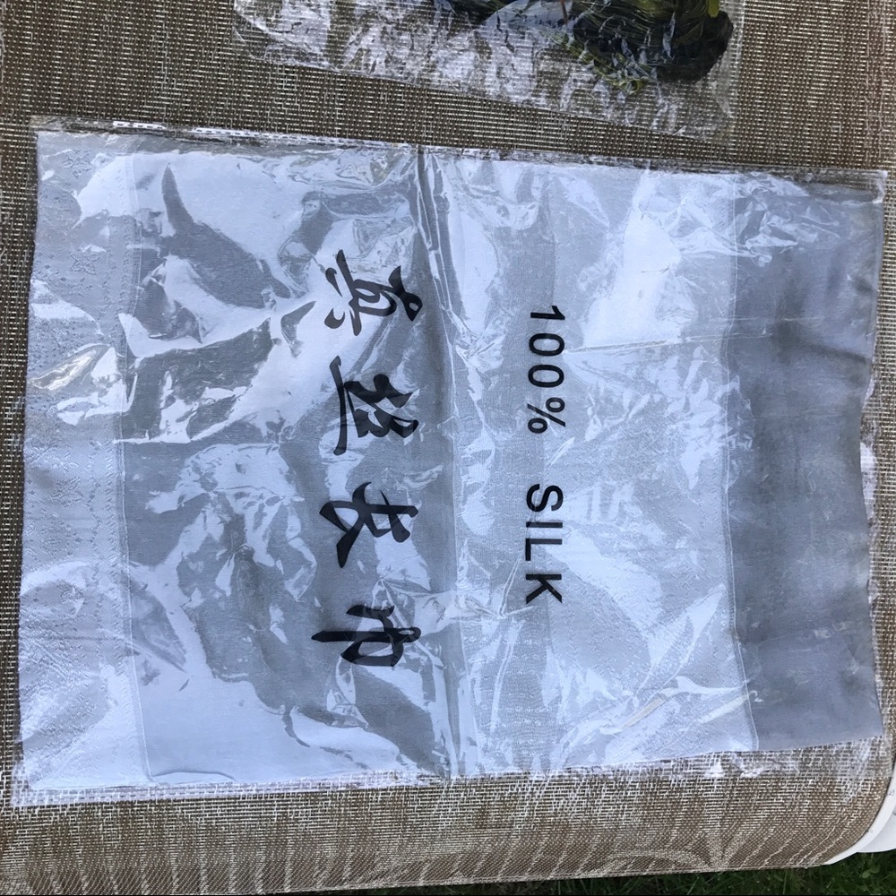NWT 100% silk scarf